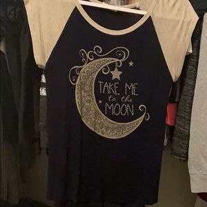 Take me to the moon shirt